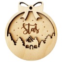 КРАСИВЫЙ ДЕРЕВЯННЫЙ ШАР ДОМ УКРАШЕНИЕ НАЗВАНИЕ ОКНА