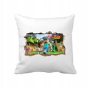 Наволочка Майнкрафт + имя в подарок 40х40 см.