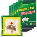 PUŁAPKA NA MYSZY SZCZURY LEP PRZYLEPIEC ŁAPKA 5szt KARTKA LEPOWA ŁAPACZ