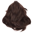 Парик мужской, короткий, коричневый, прямой,