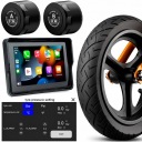 TABLET STACJA МОТОЦИКЛЕТНА MULTIMEDIALNA NEXADIO MB100 NAVI CARPLAY ANDROID  (18759754549) фото min 11
