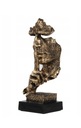 Скульптура - Тишина H-34см Цвет: старое золото.