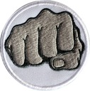 Pięść MMA Boks Karate Taekwondo Naszywka Termo B