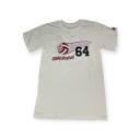 Мужская белая футболка ADIDAS VOLLEYBALL S 64