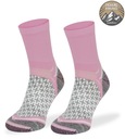 Horské ponožky trekingové prechodné ružové EAN (GTIN) 5903282623385