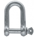 ШАКЕЛЬ 8 ММ ОЦИНКОВАННАЯ ПРЯМАЯ 1 ШТ.