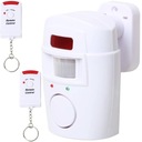 БЕСПРОВОДНАЯ СИГНАЛИЗАЦИЯ ДАТЧИК ДВИЖЕНИЯ СИРЕНА 105 дБ + 2 ПУЛЬТА ДЛЯ ДОМАШНЕГО ГАРАЖА