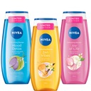 Набор очищающих гелей для душа Nivea.