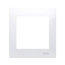 Белая одинарная рамка DR1/11 Simon 54 КОНТАКТ