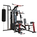ATLAS DO ĆWICZEŃ 5 STANOWISK 80KG x2 PRASA AS49
