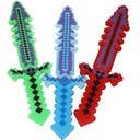 СВЕТЯЩИЙСЯ МЕЧ МАЙНКРАФТ 62 СМ СО ЗВУКОМ