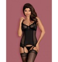 Кружевной корсет и стринги OBSESSIVE Amallie S M