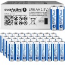 ЩЕЛОЧНЫЕ БАТАРЕИ everActive LR6 R6 AA x 40 шт.