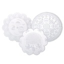 Салфетка для корзинки с пасхальным ажурным узором, микс