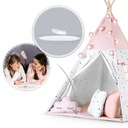 TIPI detský stan wigwam TEEPEE Girlanda Vankúše Stabilizátor Šírka produktu 1 cm