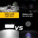 2X КОМПЛЕКТ ПОТУЖНА ФАРА РОБОЧА 120W 40 LED (СВІТЛОДІОД) LEDBAR ГАЛОГЕН 12V 24V  (17246397129) фото min 8