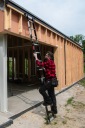 Лестница шарнирно-складная универсальная 4х3 ступени BAULICH