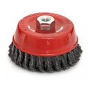 SZCZOTKA DRUCIANA CZOŁOWA DRUT SKRĘCANY 75 MM M14