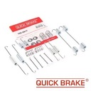 QUICK BRAKE JUEGO DE MONTAJE ZAPATAS PARTE TRASERA VOLVO S60 I V70 II TESLA 