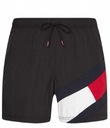 Pánske plavky čierne TOMMY HILFIGER BLACK | VEĽKOSŤ L