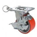 Колесо индустриальное fi100 230кг с тормозом STRONG