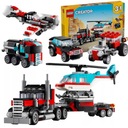 LEGO CREATOR 3в1 ГРУЗОВИК АВТОМОБИЛЬ ГОНОК АВТОМОБИЛЬ САМОЛЕТ ВЕРТОЛЕТ