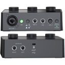 FIFINE AMPLI1 INTERFEJS AUDIO USB DO MIKROFONU XLR PHANTOM +48V