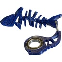 Keyspinner Keyrambit + Shark TikTok - GALAXY SUPER BLUE -3D печать