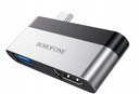 BOROFONE adaptér - DH2 USB-C na USB3.0/HDMI Značka Borofone