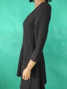 Šaty čierne čipka na výstrihu Morgan veľ.36 Dominujúci vzor bez vzoru