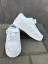 Dievčenská obuv adidas tenisky ľahké na suchý zips biele 30 Dominujúca farba biela