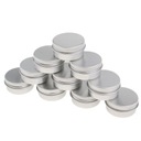 10x Aluminiowa pusta kosmetyczka A-10ML-3,5 x 1,8 cm