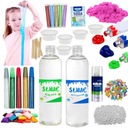 НАБОР SLIME XXL 13в1 КЛЕЙ ПВА ДЛЯ ИЗГОТОВЛЕНИЯ КЛЕЕВ В ПОДАРОК