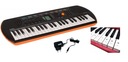 КЛАВИАТУРА CASIO SA-76 + БЛОК ПИТАНИЯ + НАКЛЕЙКИ