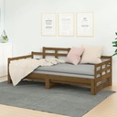 vidaXL Раздвижная кровать Медово-коричневая сосна 2x(90x190) см