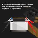 12 V/24 V ТЕСТЕР БАТАРЕЇ АВТО LCD ANALIZATOR АКУМУЛЯТОРА H9  (17766947196) фото min 4