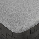 Kufor kôš uzamykateľný puf sedadlo s úložným priestorom silné priestranné moderné Druh tapicérovaný