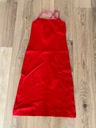 Bavlnené šaty STEFANEL červená S / 7676 Dominujúci vzor bez vzoru