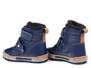 Buty zimowe dziecięce chłopięce na rzepy Bartek 21469 ocieplane 21 Kod producenta 21469-023 Granat