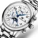OLEVS 6667 obchodné Pánske mechanické hodinky Materiál puzdra kov