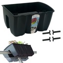 Горшок для балюстрады балюстрады антрацит