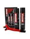НАБОР ДЛЯ ЦЕПИ MOTUL - C1 400 МЛ & C2 & ЩЕТКА ДЛЯ ЦЕПИ MOTUL