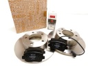 ОРИГИНАЛ Диски x2 колодки ЗАДНИЕ MOVANO B MASTER III
