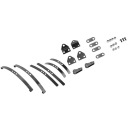 KIT SUSPENSIONS ARRIÈRE AVANT LISCIA ACIER NOIR VERS CAMION TAMIYA RC1 1/14photo 5
