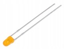 Светодиод 3мм оранжевый мигающий x2 шт.