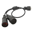 ADAPTATEUR CÂBLES DIAGNOSTYCZNEGO 14PIN 9PIN 457-6114 CAOUTCHOUC ABS HAUTEUR F9photo 8