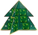 Адвент-календарь с чаем, 3D стоячая елка, подарочный набор ко Дню Святого Николая
