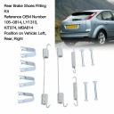12PCS ARRIÈRE KIT CHAUSSURES HAMUREK AVEC SPRINGS KIT974 MÉTAL STRONG 68photo 8