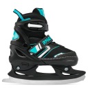 Роликові ковзани 2в1, регульовані світлодіодні колеса RAVEN Helixi Black/Mint