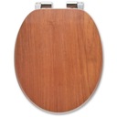 СИДЕНЬЕ ДЛЯ УНИТАЗА МЕДЛЕННО ЗАКРЫВАЮЩЕЕСЯ, ПОЛКА ДЛЯ УНИТАЗА, ДЕРЕВО МДФ